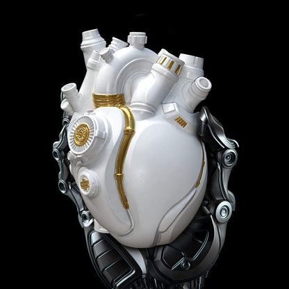 Vase de luxe tendance en forme de coeur artistique