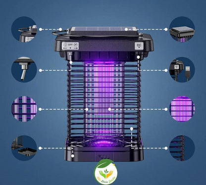 Lampe anti moustique JARDIN KILLERS pour extérieur avec lumière UV et design élégant pour éloigner les insectes efficacement